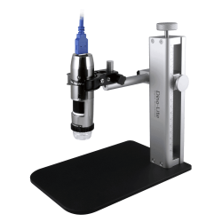 Microscop portabil USB 3.0 (5 Mpx) - Cu distanta mare de lucru, filtru reglabil de polarizare si carcasa din aliaj de aluminiu